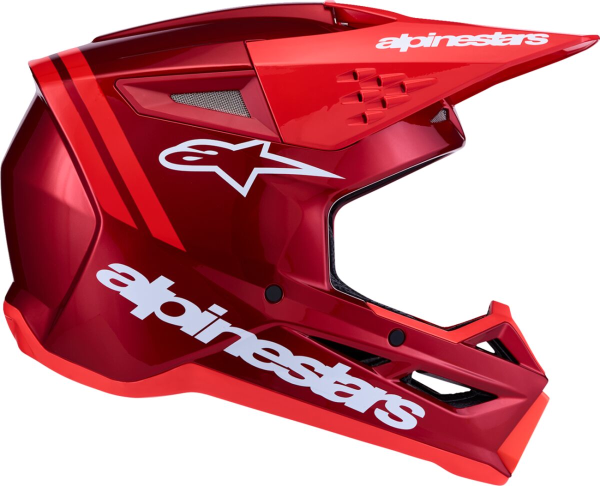 HELMET SM3 RADIUM RED/WHT L