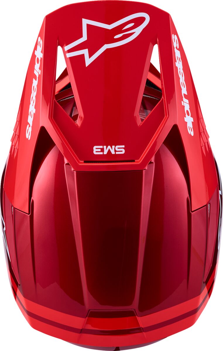 HELMET SM3 RADIUM RED/WHT 2X