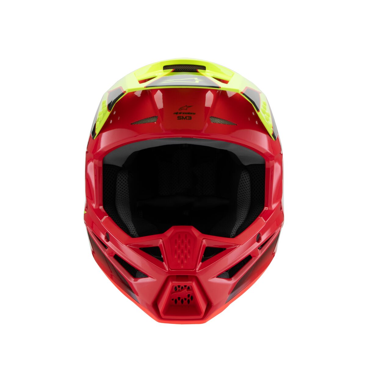 HELMET YTH SM3 FRAY RD/YL/BK Y