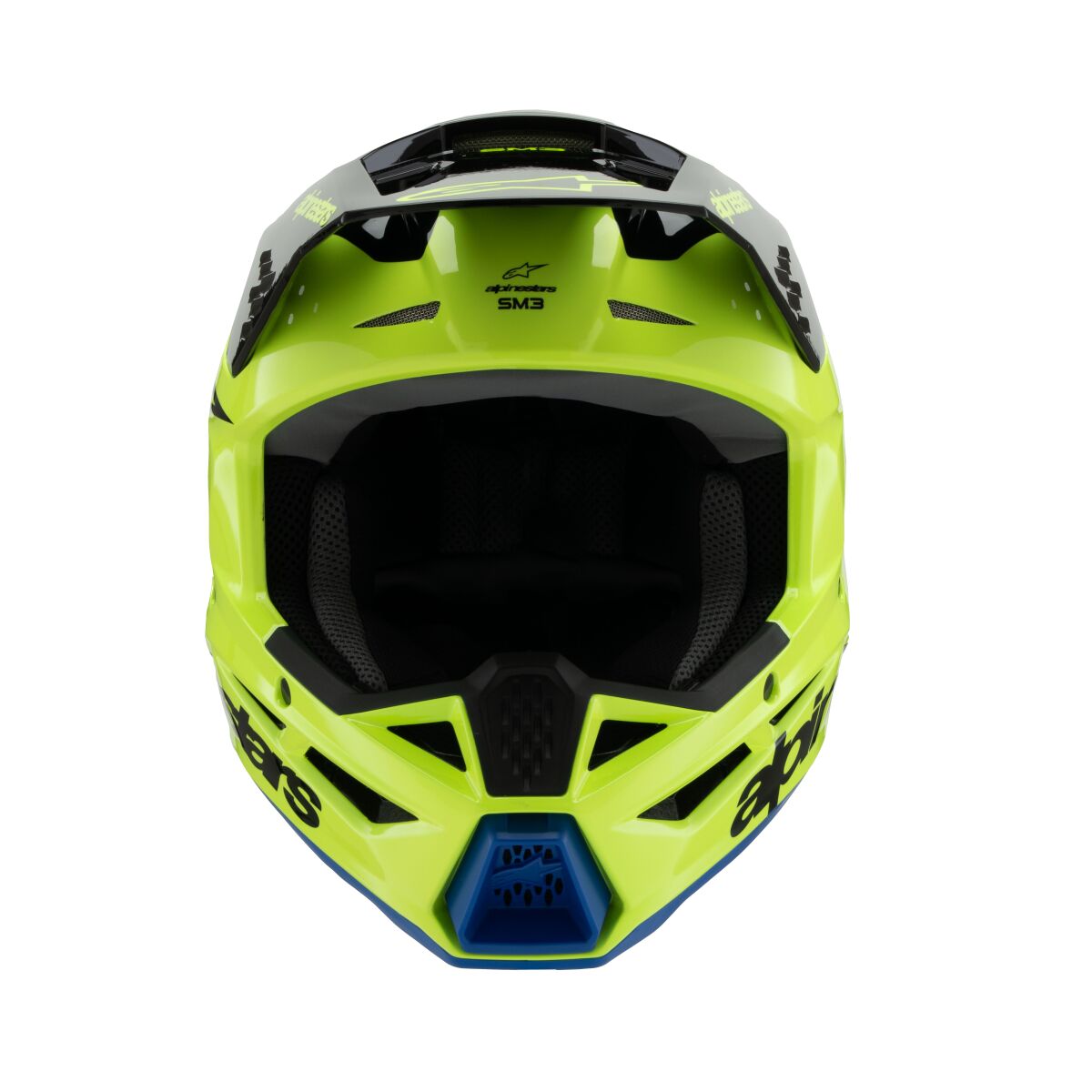 HELMET YTH SM3 RADIUM YL/BK/B