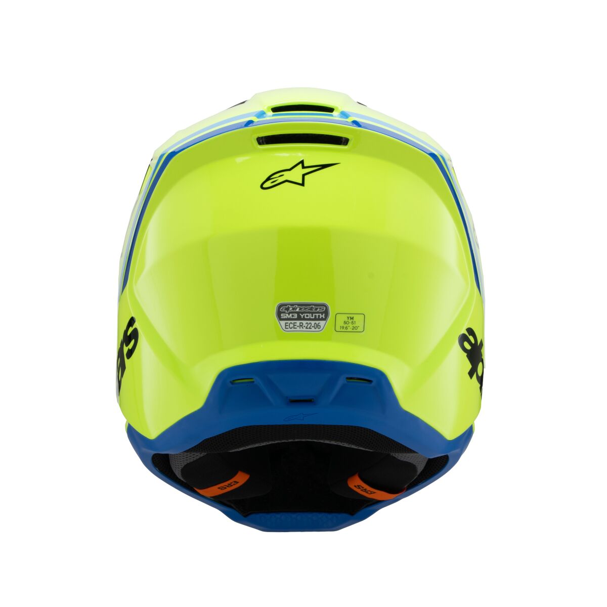 HELMET YTH SM3 RADIUM YL/BK/B