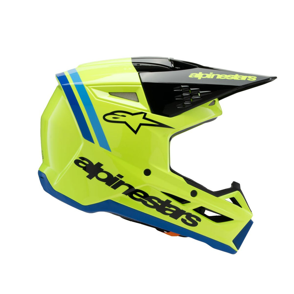 HELMET YTH SM3 RADIUM YL/BK/B