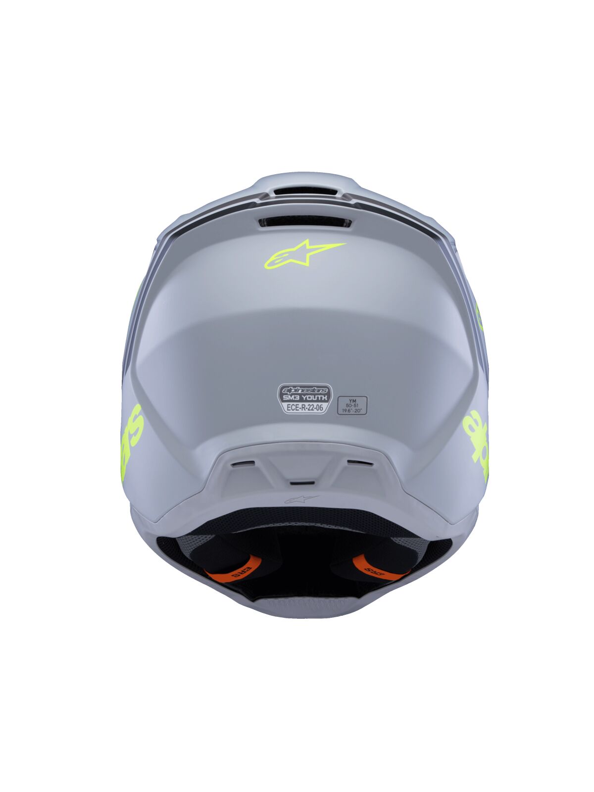 HELMET YTH SM3 RADIUM GY/BLK/Y