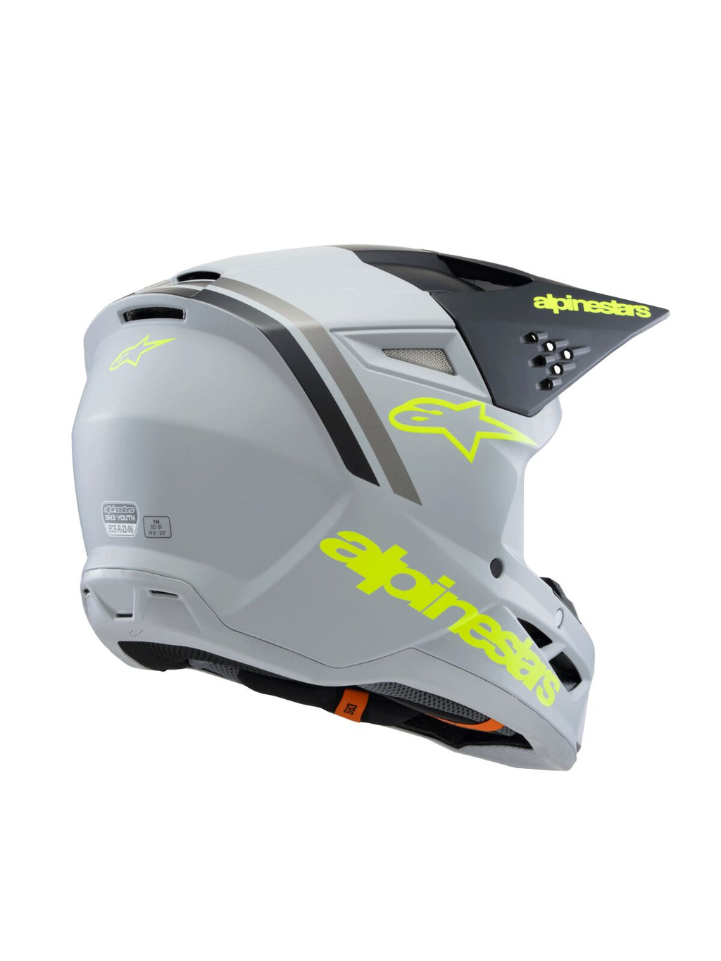 HELMET YTH SM3 RADIUM GY/BLK/Y
