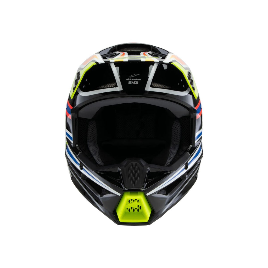 HELMET YTH SM3 WURX BLK/YL/B Y