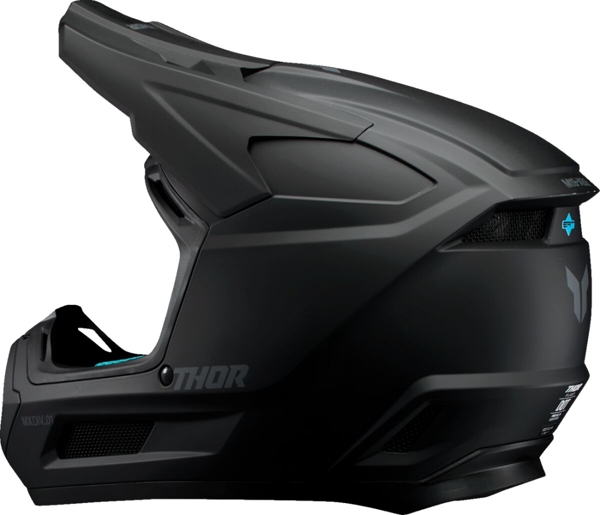 HELMET FLEET YOUTH BLACKOUT S