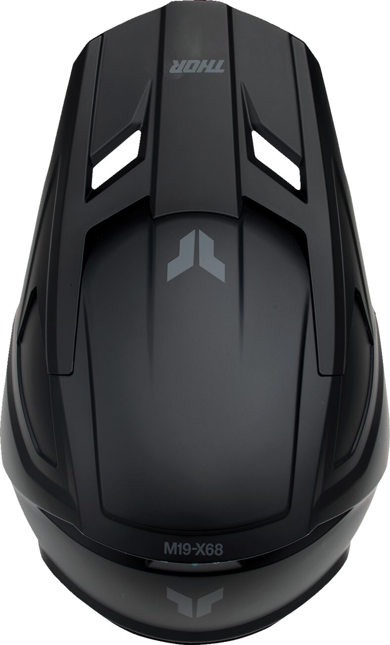 HELMET FLEET YOUTH BLACKOUT M