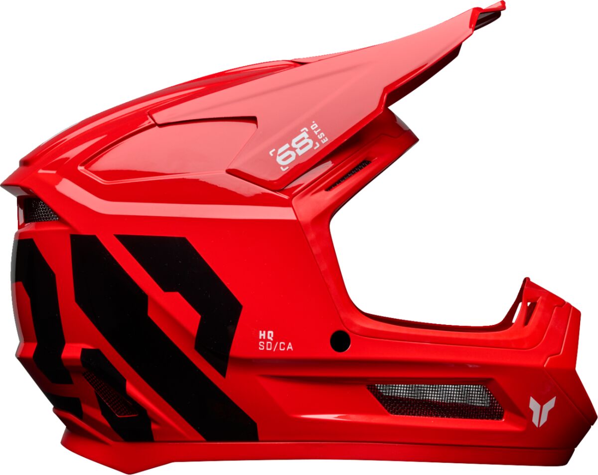 HELMET FLEET YOUTH FORGE RED S