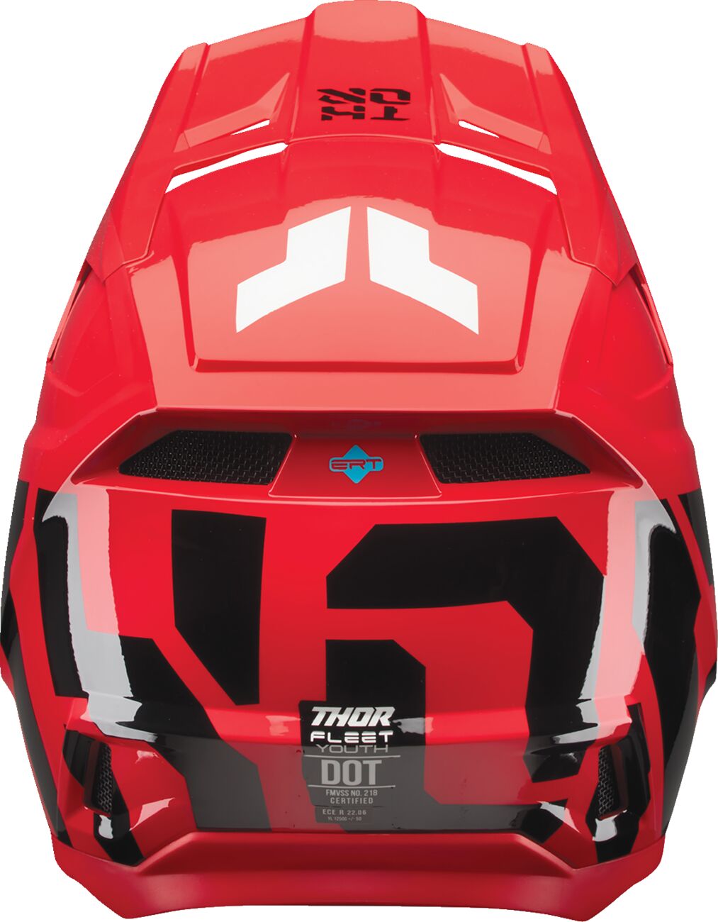 HELMET FLEET YOUTH FORGE RED M
