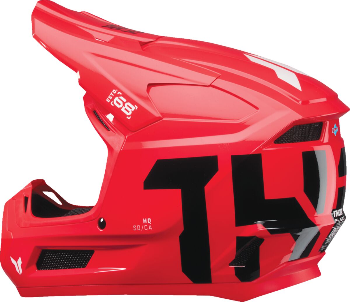 HELMET FLEET YOUTH FORGE RED M