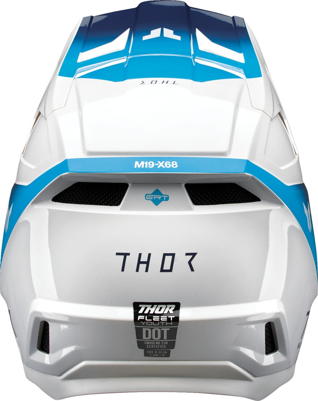 HELMET FLEET YTH STORM WH/NV S