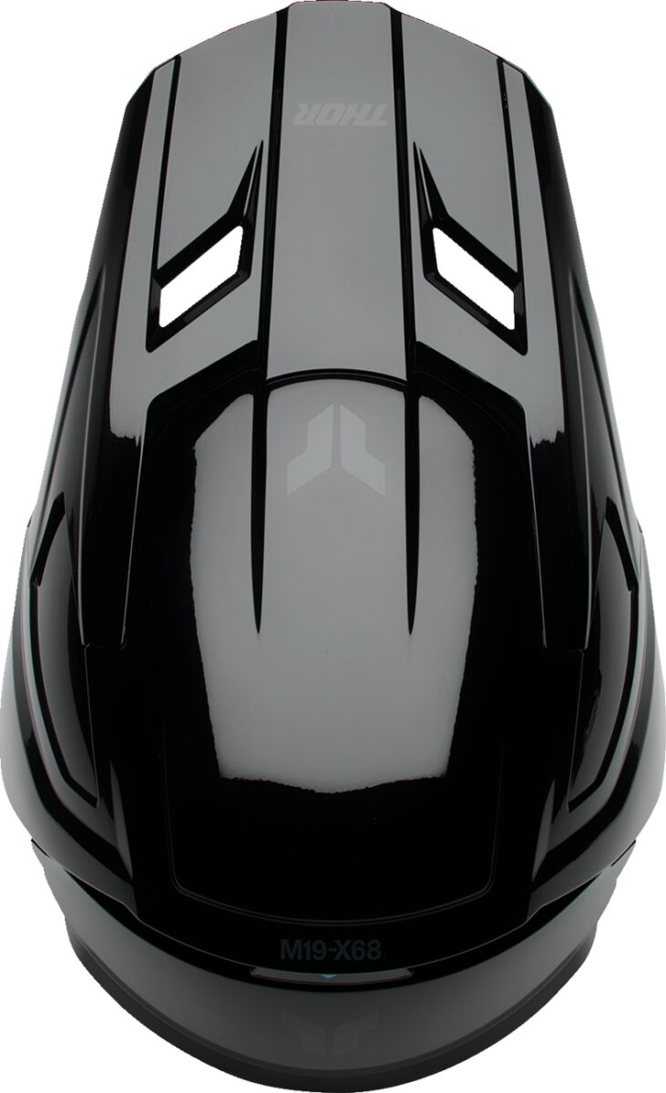 HELMET FLEET YTH BLACKOUT GLOS