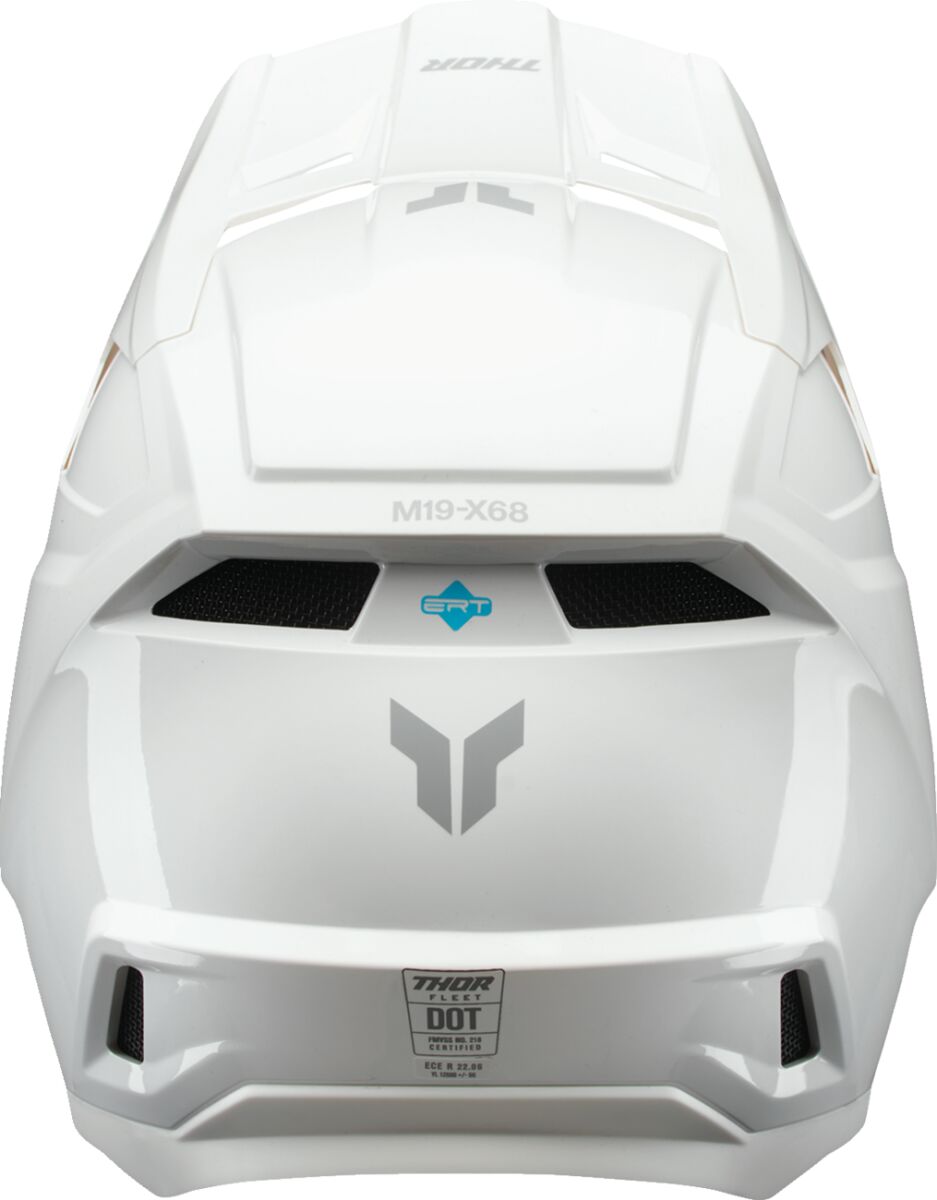 HELMET FLEET YTH WHITEOUT GLOS