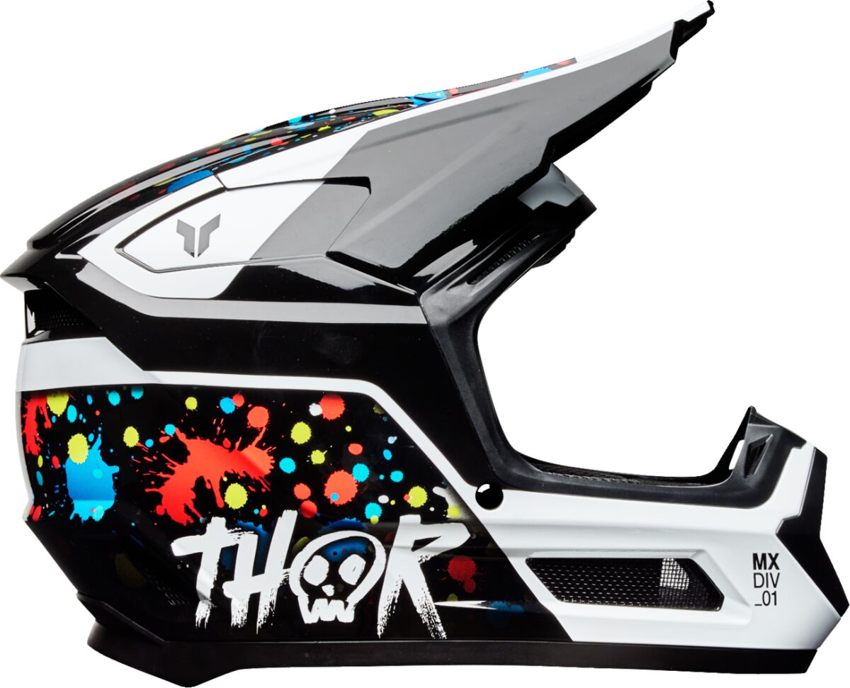 HELMET FLEET YTH SPLAT BLACK L
