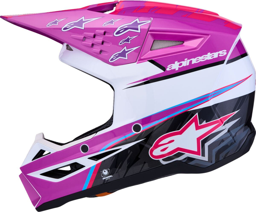 HELMET YTH SM3 FALCON PU/WH/PK