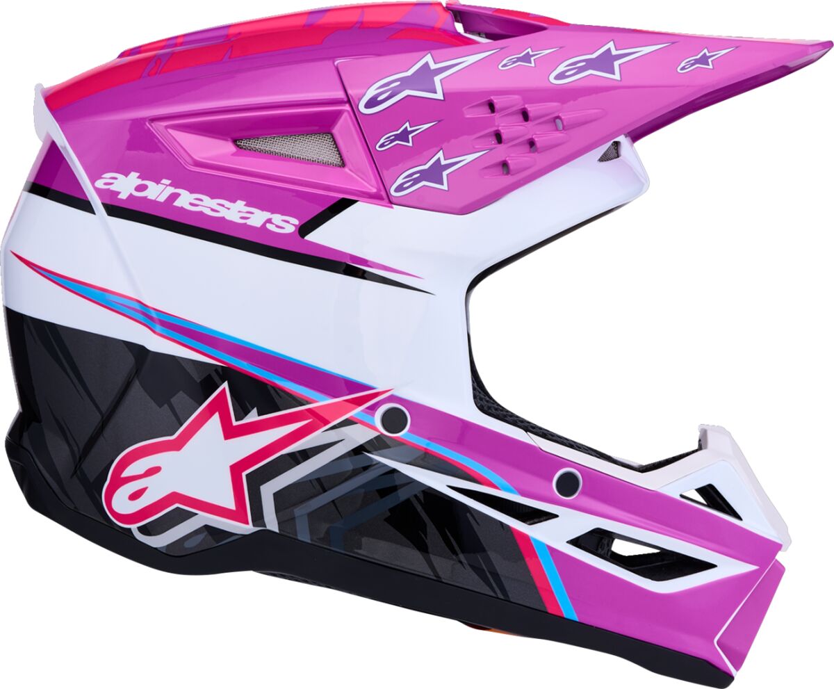 HELMET YTH SM3 FALCON PU/WH/PK