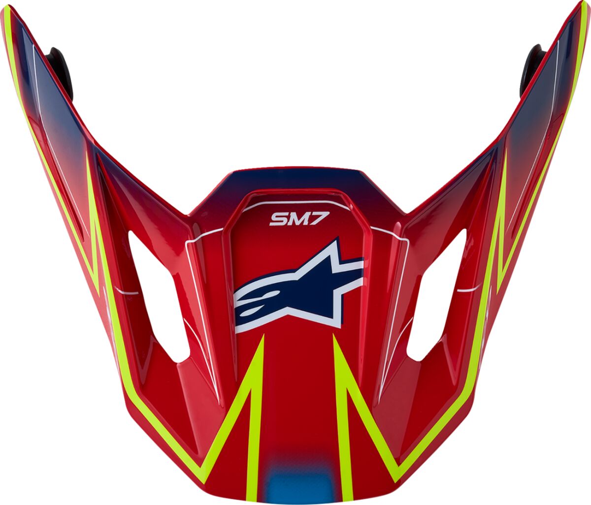 VISOR S-M7 CAST RD/YL/BL