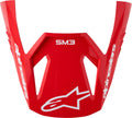 VISOR S-M3 RADIUM RD/WH