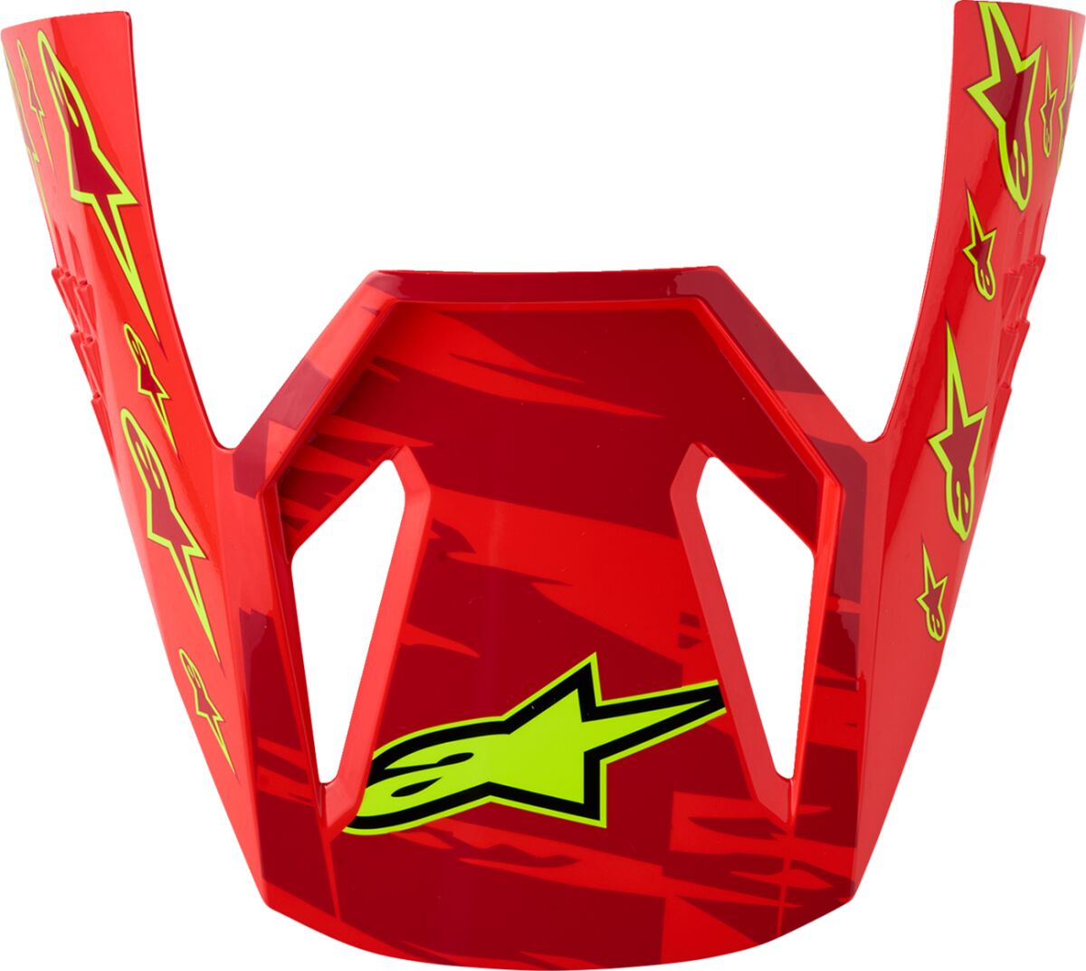 VISOR YTH S-M3 FALCON RD/WH/BL