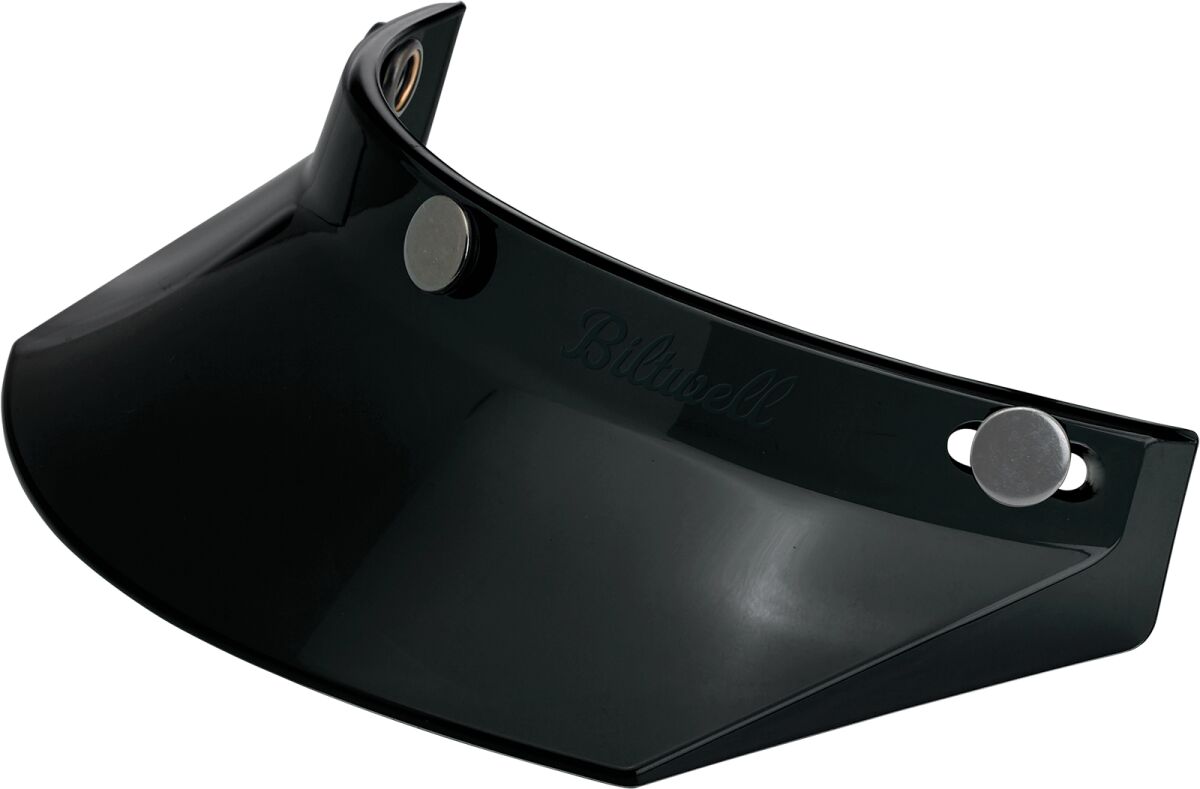 VISOR MOTO 3-SNAP BLACK