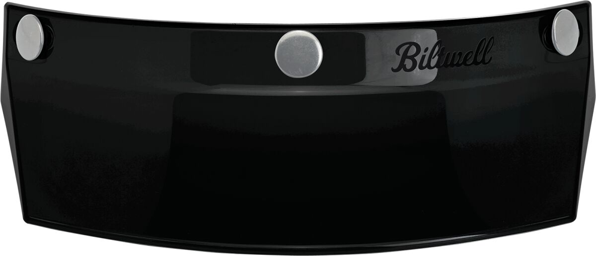 VISOR MOTO 3-SNAP BLACK
