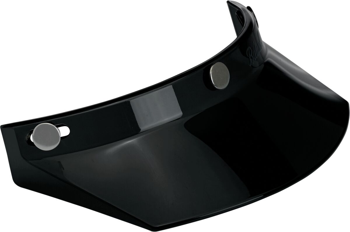 VISOR MOTO 3-SNAP BLACK