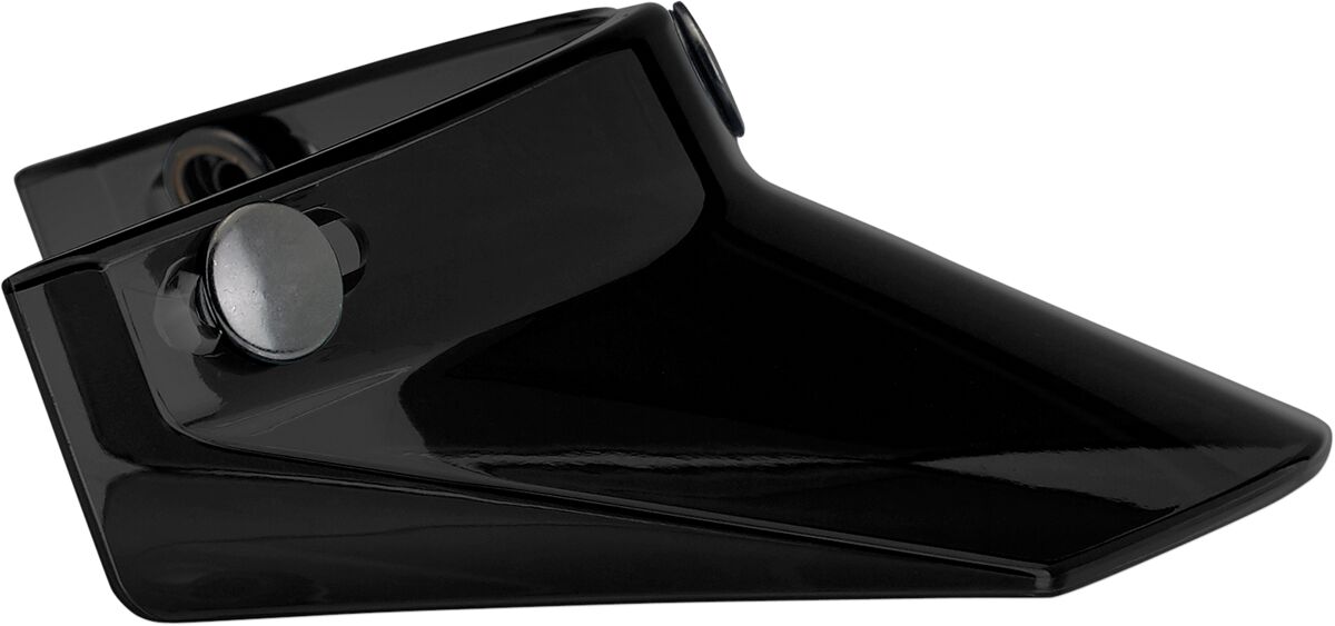 VISOR MOTO 3-SNAP BLACK