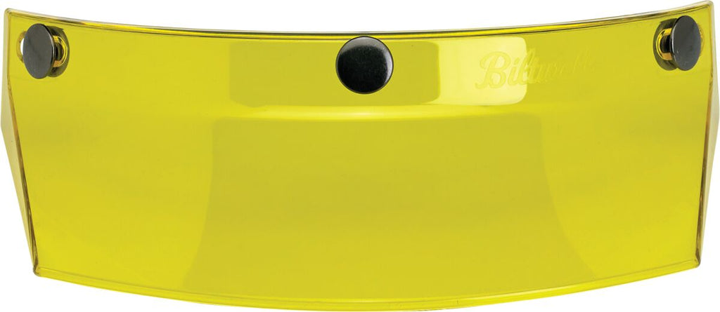 VISOR MOTO 3-SNAP YELLOW