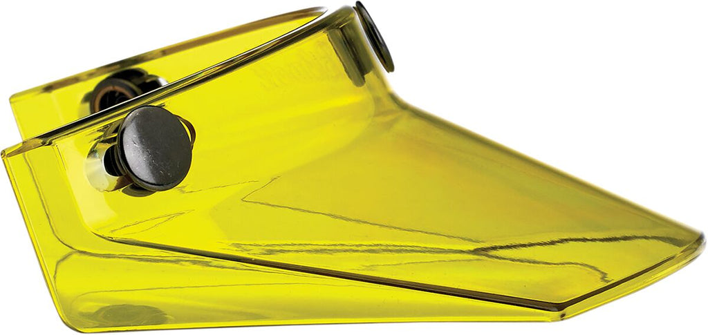 VISOR MOTO 3-SNAP YELLOW