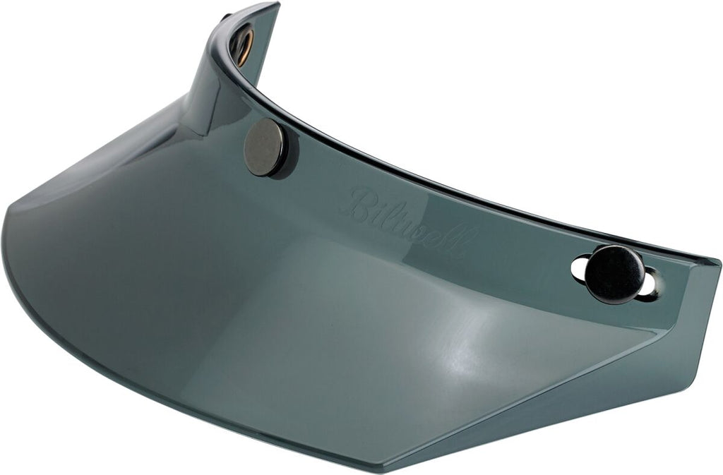 VISOR MOTO 3-SNAP SMOKE