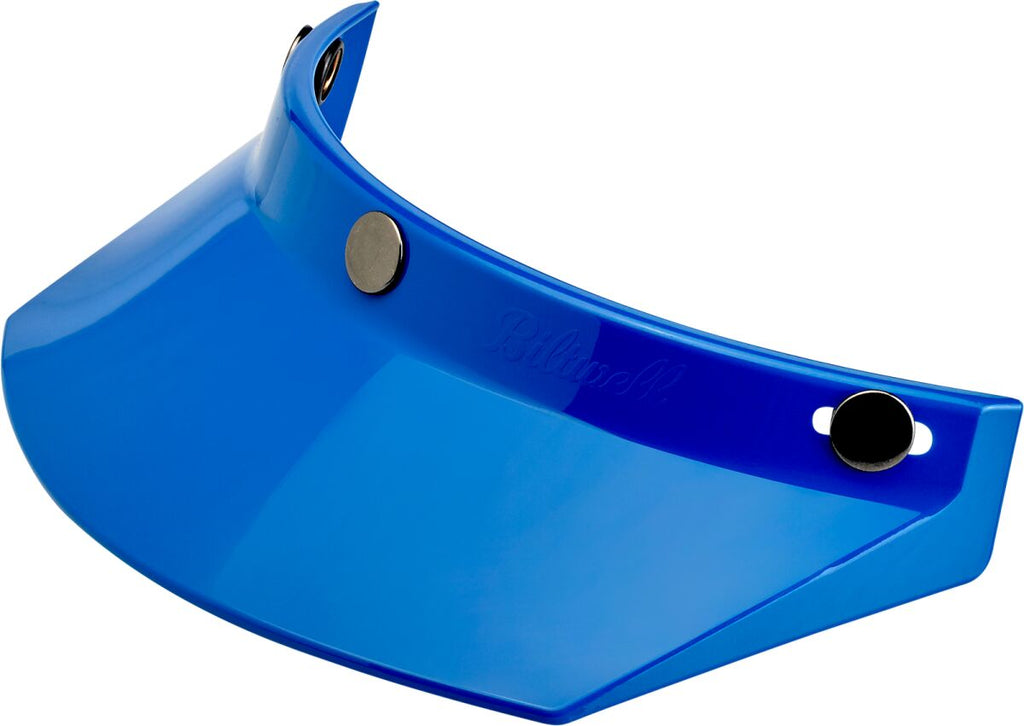 VISOR MOTO 3-SNAP BLUE