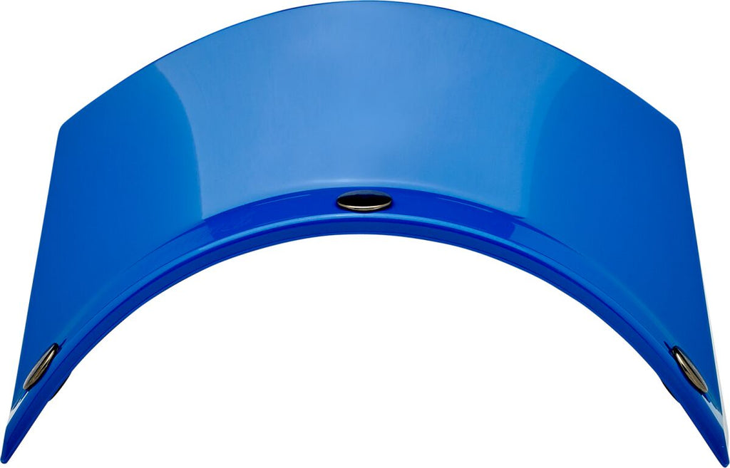VISOR MOTO 3-SNAP BLUE