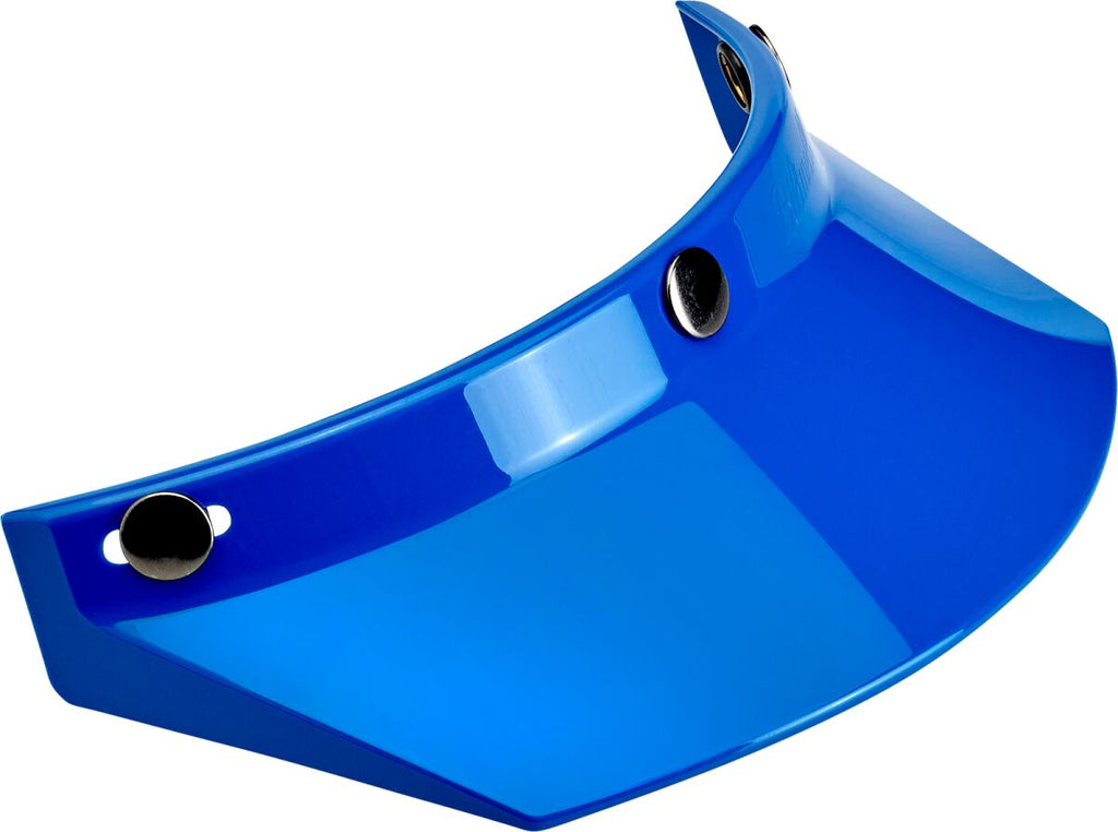 VISOR MOTO 3-SNAP BLUE