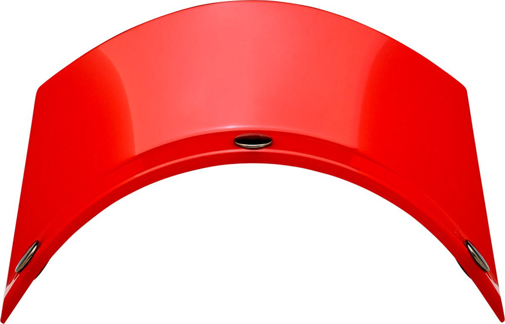 VISOR MOTO 3-SNAP RED
