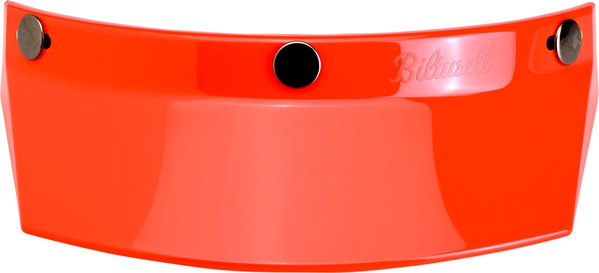 VISOR MOTO 3-SNAP ORANGE