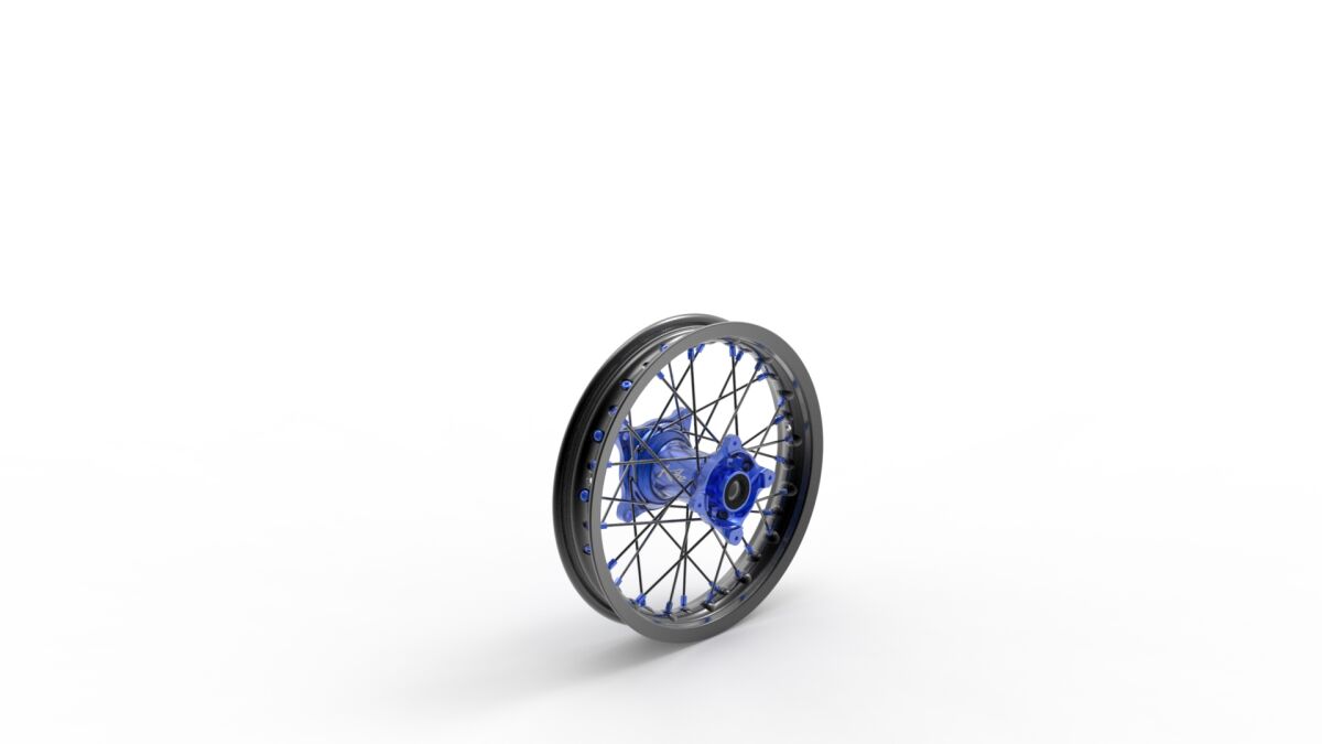 WHEEL ELITE 1.60X12 BL