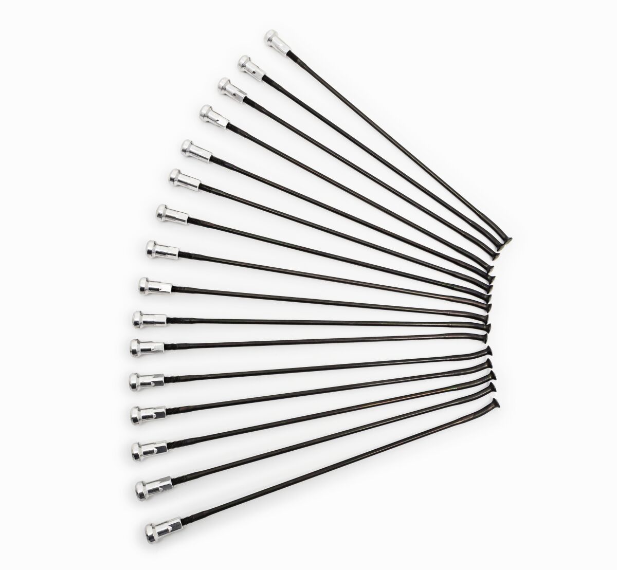 SPOKES 19 FR BK/SI 16PC