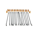 SPOKE KIT FR 17 BK/OR