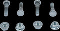 WHEEL STUD/NUT KIT MOOSE