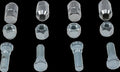 WHEEL STUD/NUT KIT MOOSE