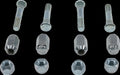 WHEEL STUD/NUT KIT MOOSE POLAR