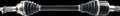 HD AXLE KT COMPLETE KAWASAKI