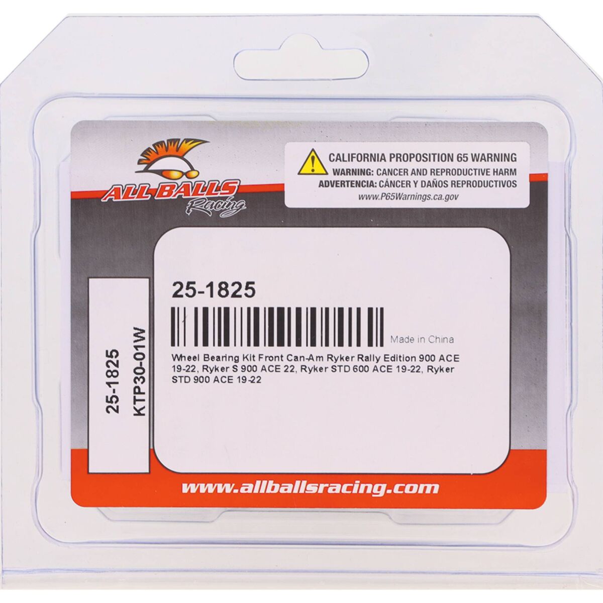 BEARING KIT WHEEL CAN-AM