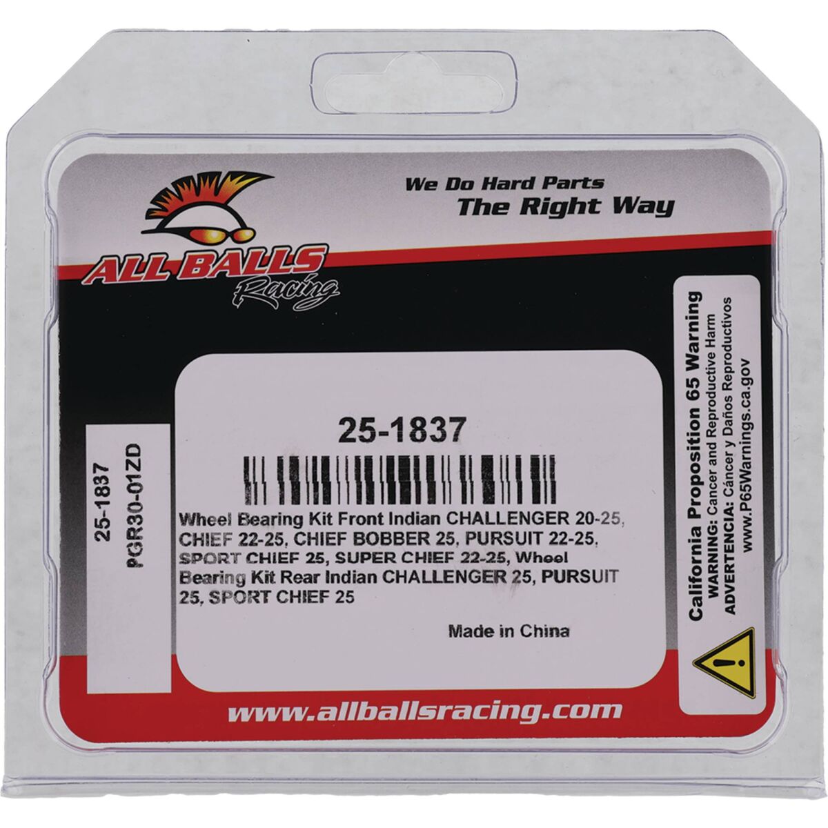 BEARING KIT WHEEL INDIAN