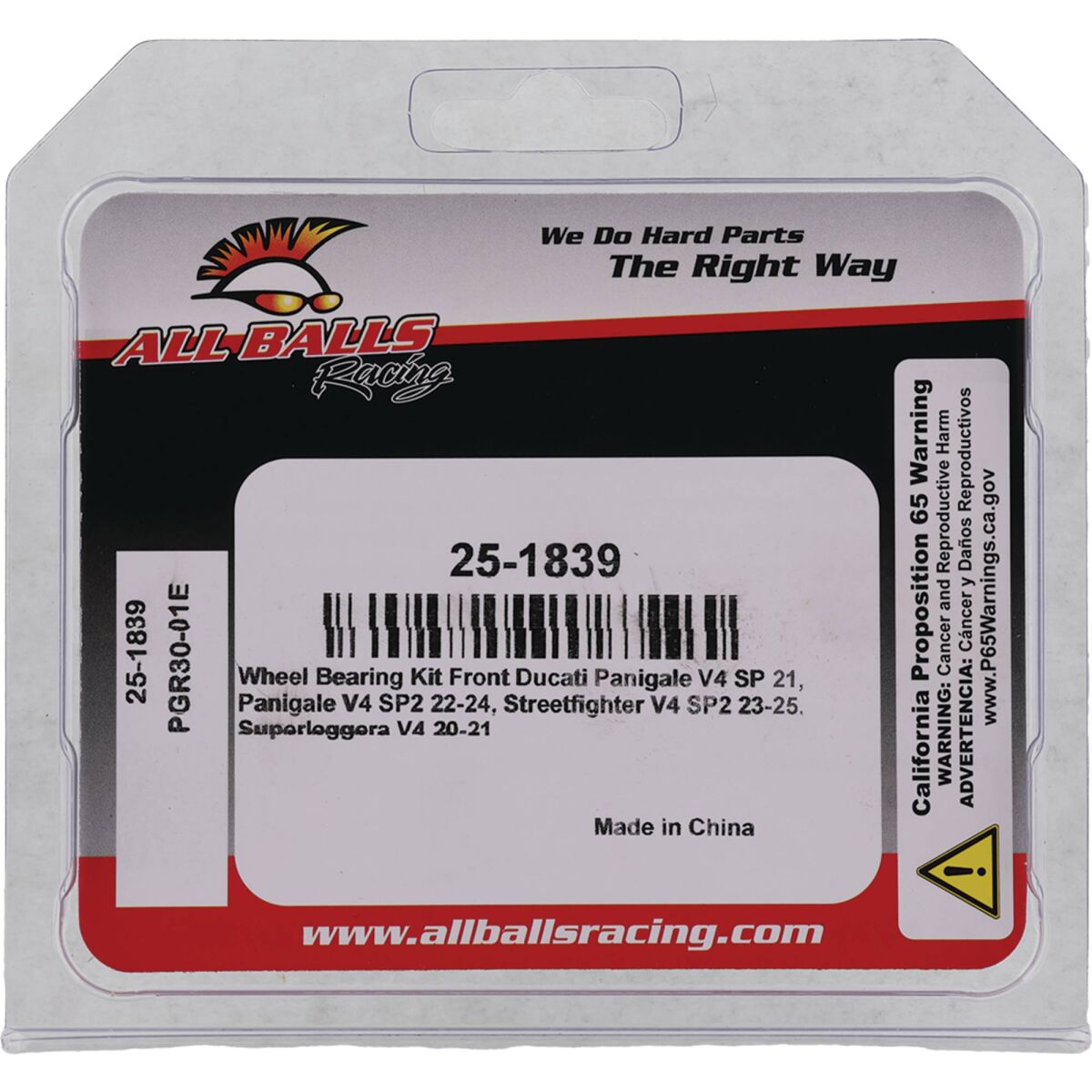 BEARING KIT WHEEL DUC