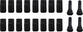 LUG NUT 12X1.50 BLK 16PK