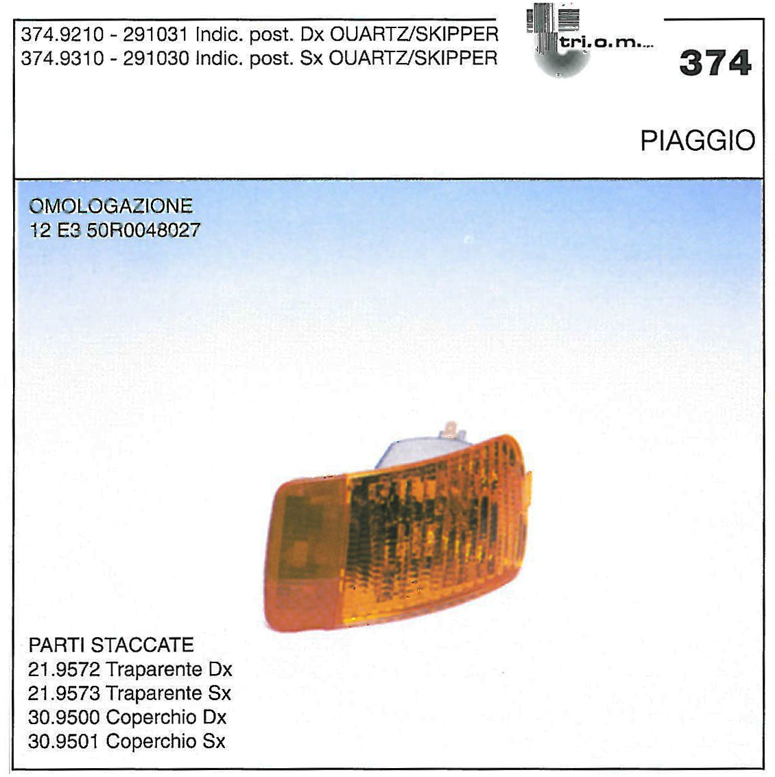 374.92.10 PISCA QUARTZ/SKIPE FRENTE/DIREITO