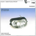 740.90.10 OPTICA PIAGGIO STALKER
