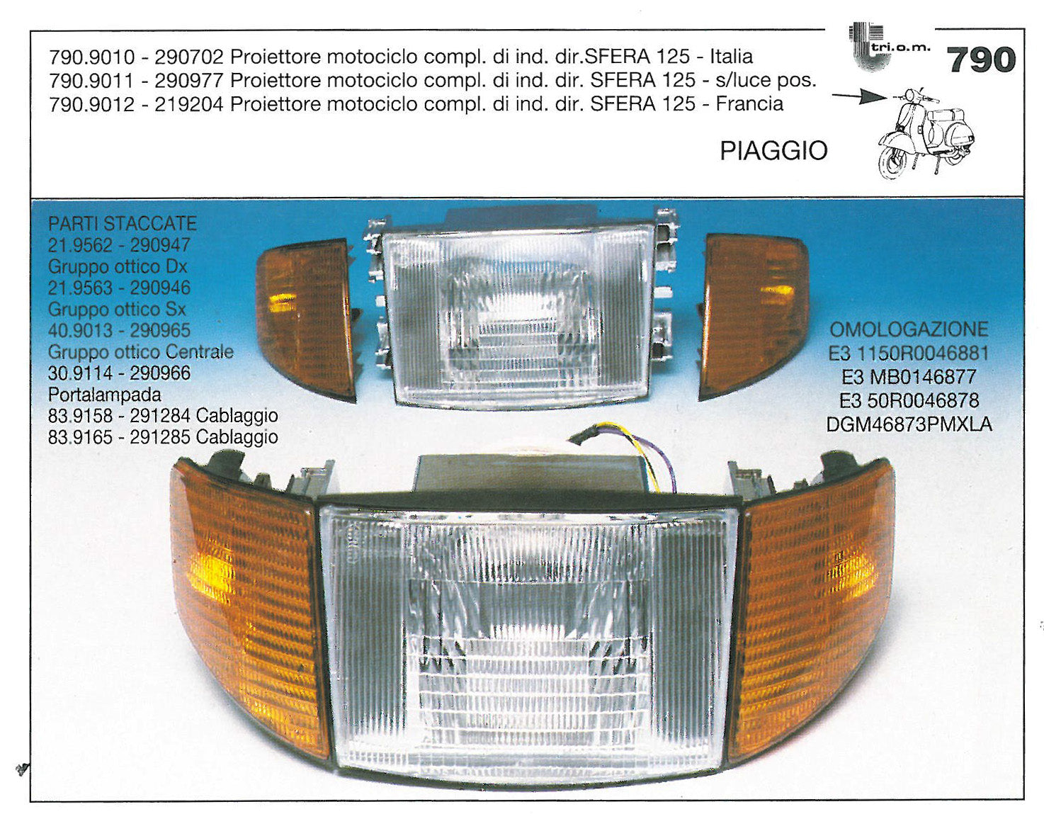 021.95.62 PISCA SFERA 50 FRENTE/DIREITO