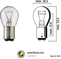 LAMPADA "FLOSSER" 12V 21/5 BAY15d - 5229